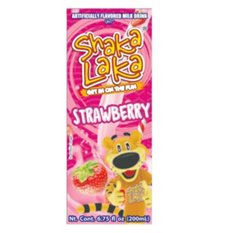 Shaka Laka Strawberry Flavored Milk Drink, 6.75 oz | Low Prices