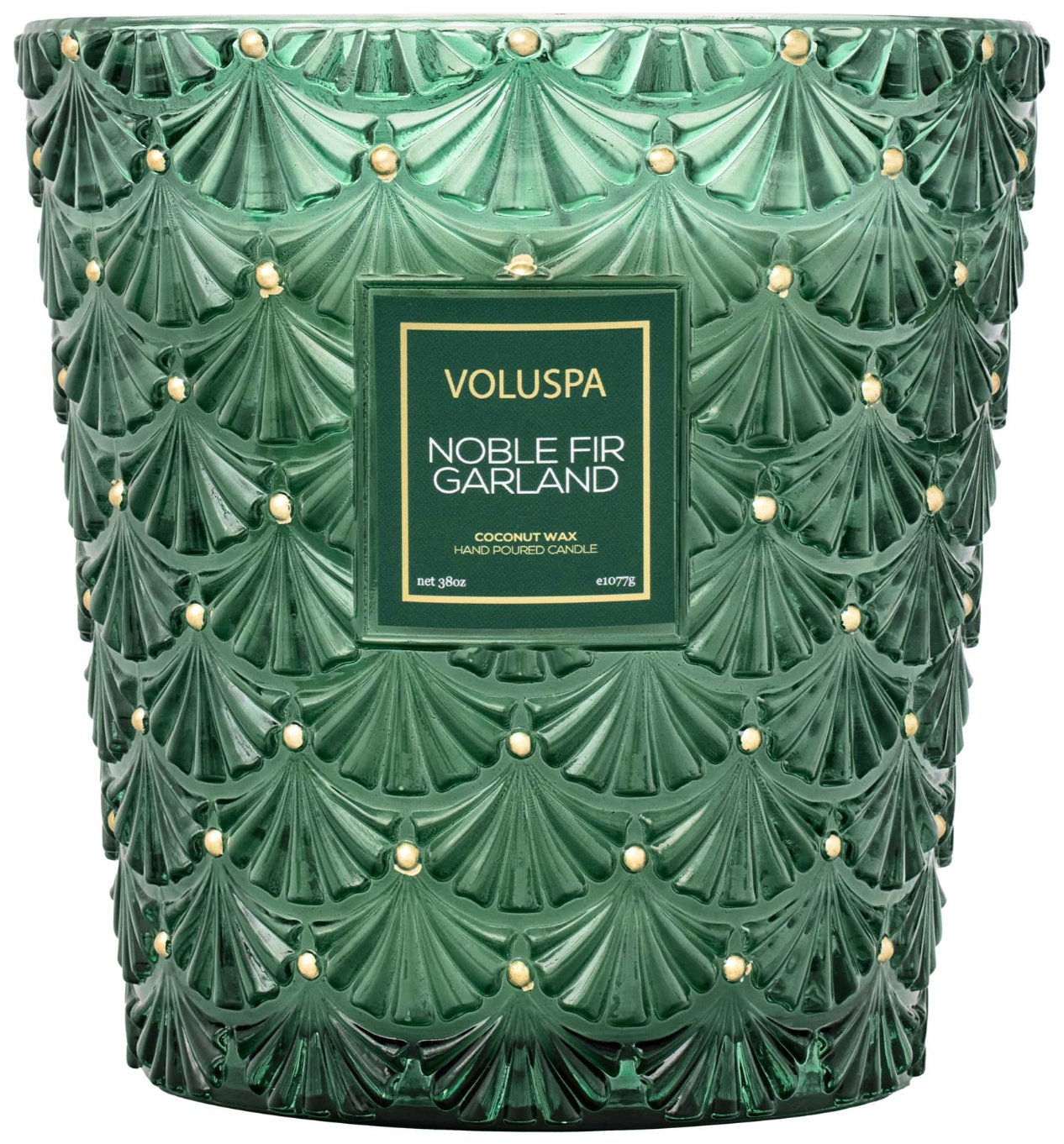 Voluspa Noble Fir Garland 3 Wick Hearth Candle, 38 oz | Central Market ...