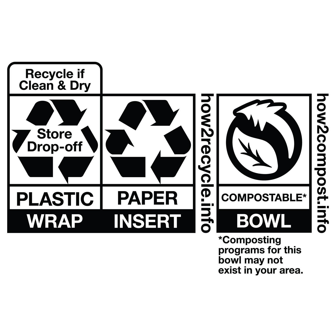 Field & Future by H-E-B Extra Strong Compostable Paper Bowls, 20 Ounce; image 6 of 7