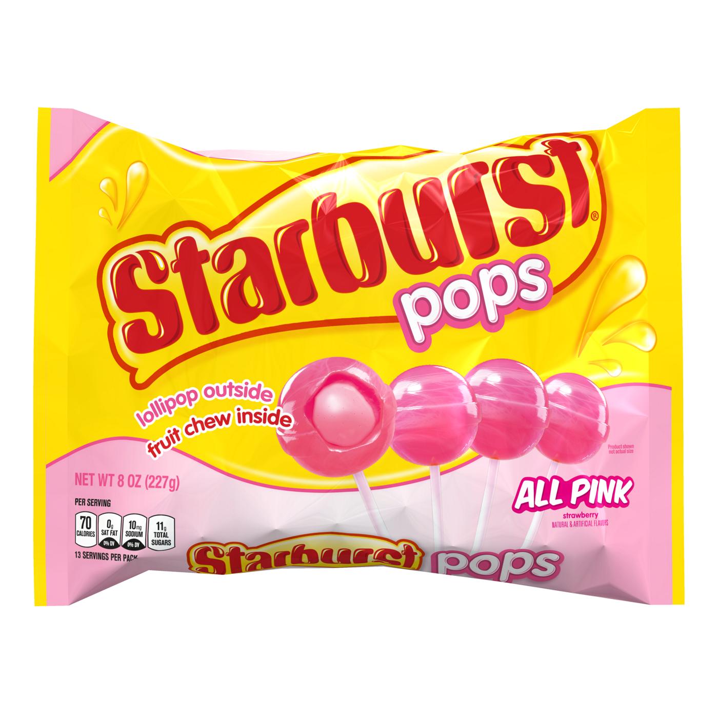 Starburst All Pink Pops Valentine's Candy; image 1 of 4