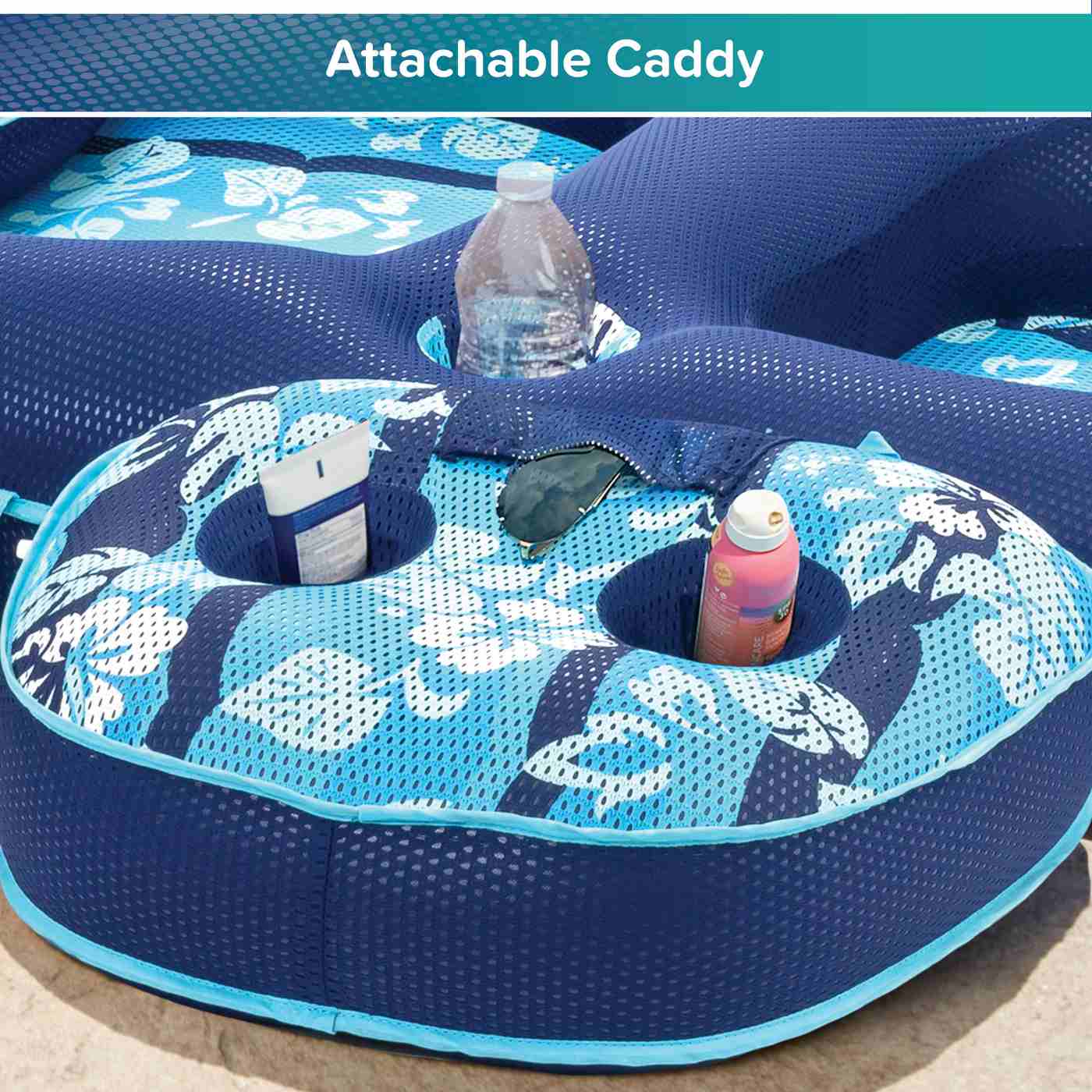 Aqua Leisure Ultimate 2-in-1 Lounge & Caddy; image 3 of 7