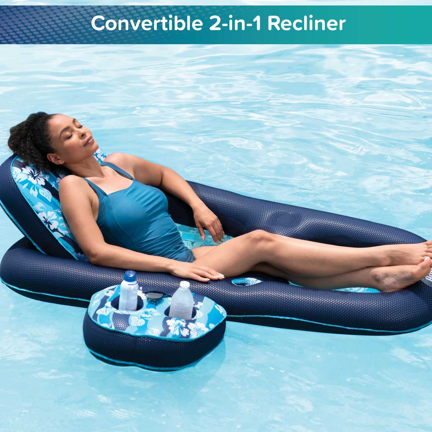 Aqua Leisure Ultimate 2-in-1 Lounge & Caddy; image 6 of 7