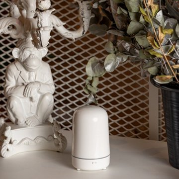 Serene House Light House Ultrasonic Aroma Diffuser - White