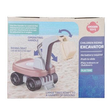 Digger Toys Children's Riding Excavator