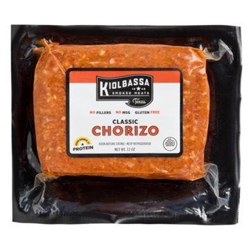 Kiolbassa Classic Chorizo, Brick, 12 oz
