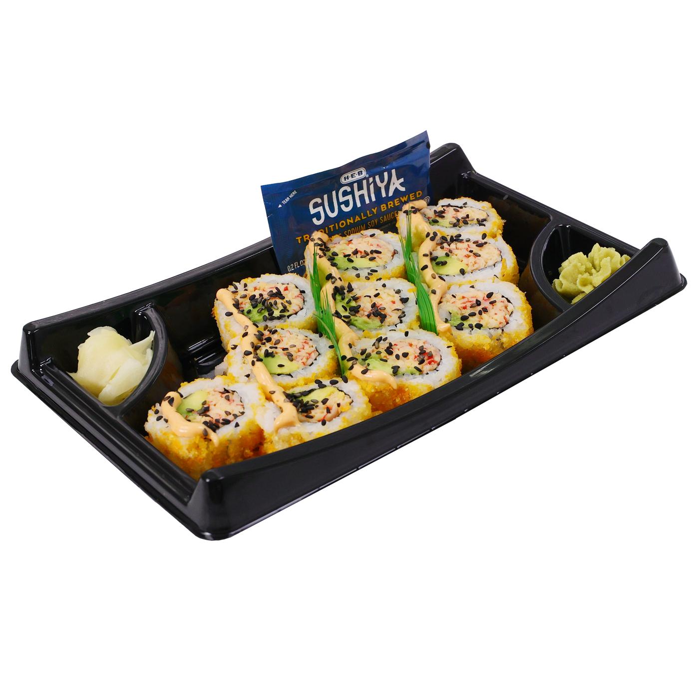 H-E-B Sushiya Jack-O-Lantern Sushi Roll; image 4 of 4