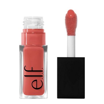 e.l.f. Glow Reviver Lip Oil - It's Giving Guava, 0.25 oz