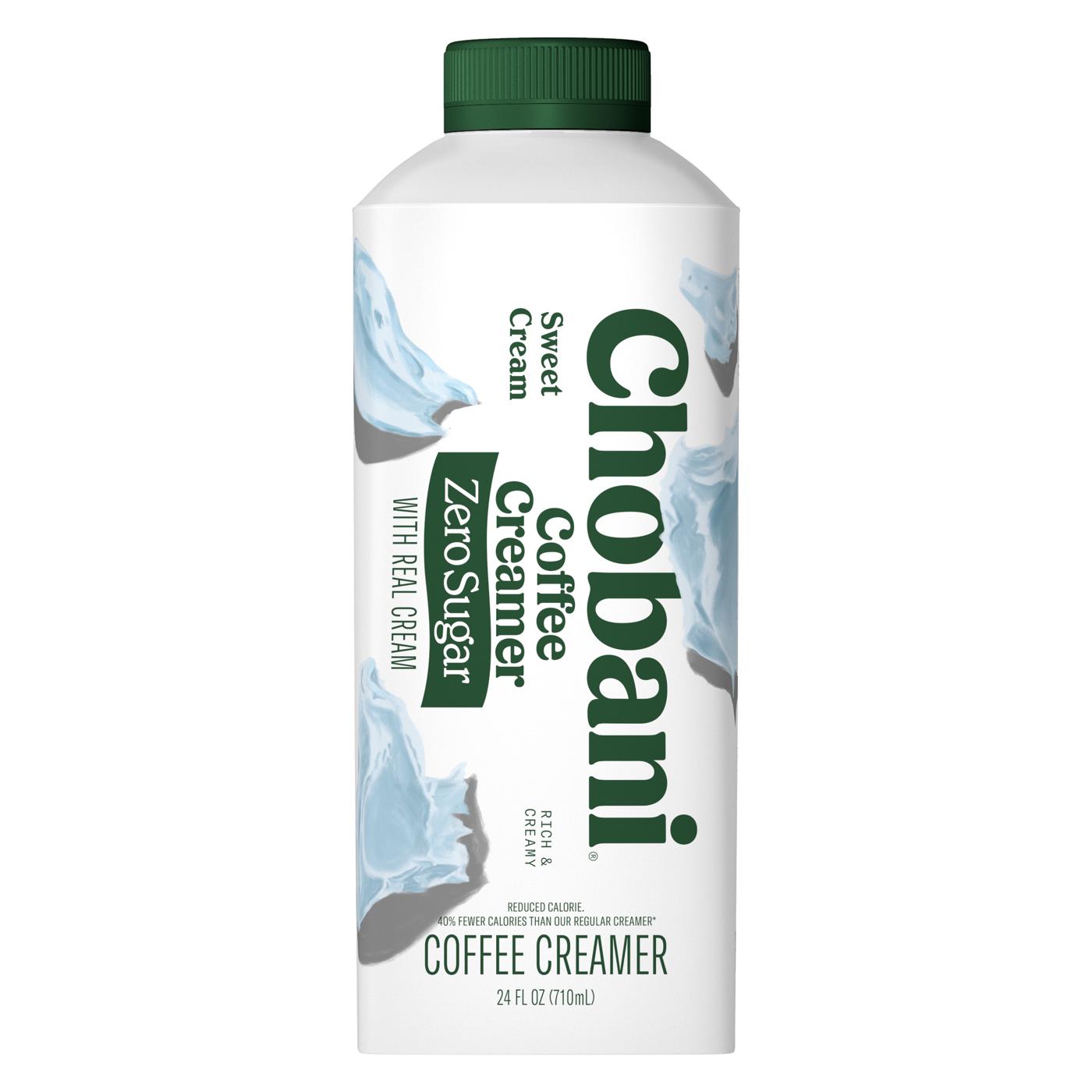Chobani Zero Sugar Liquid Coffee Creamer - Sweet Cream ; image 1 of 2