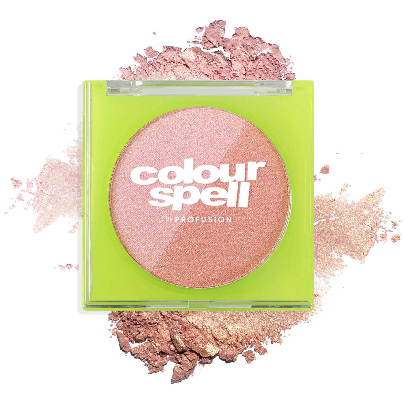 Profusion Cosmetics Colour Spell Highlighter Duo - Crescent; image 2 of 3