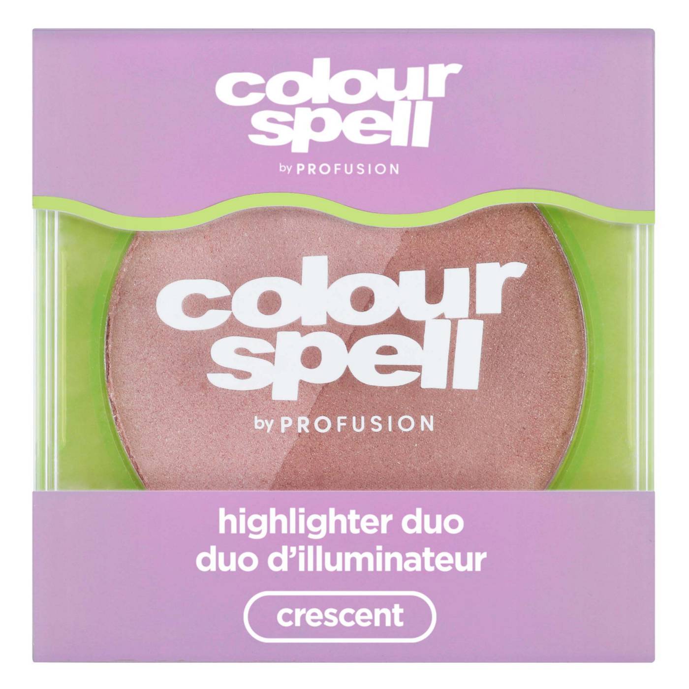 Profusion Cosmetics Colour Spell Highlighter Duo - Crescent; image 3 of 3