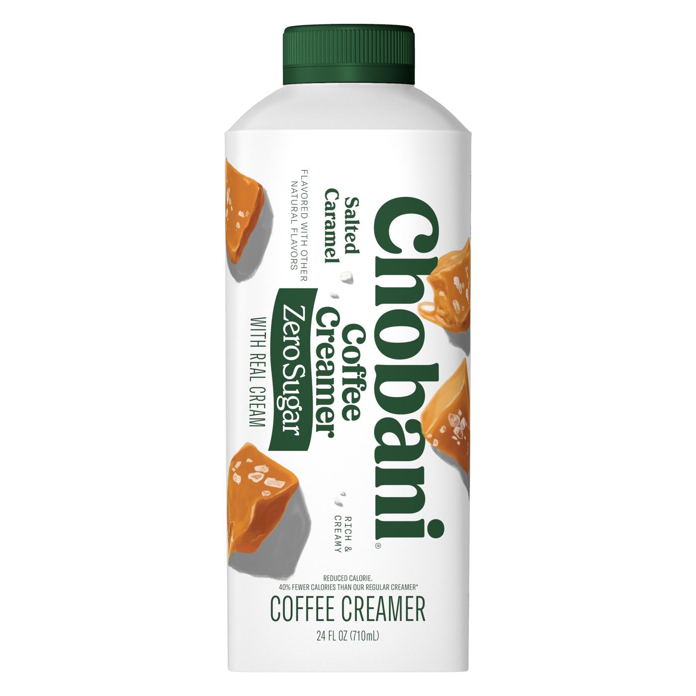 Chobani Zero Sugar Liquid Coffee Creamer - Salted Caramel ; image 1 of 4