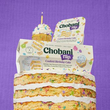 Chobani Flip Low-Fat Greek Yogurt - Confetti Birthday Cake