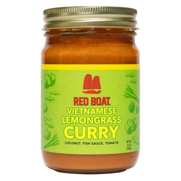 Red Boat Vietnamese Lemongrass Curry Sauce, 12 oz