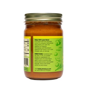 Red Boat Vietnamese Lemongrass Curry Sauce, 12 oz