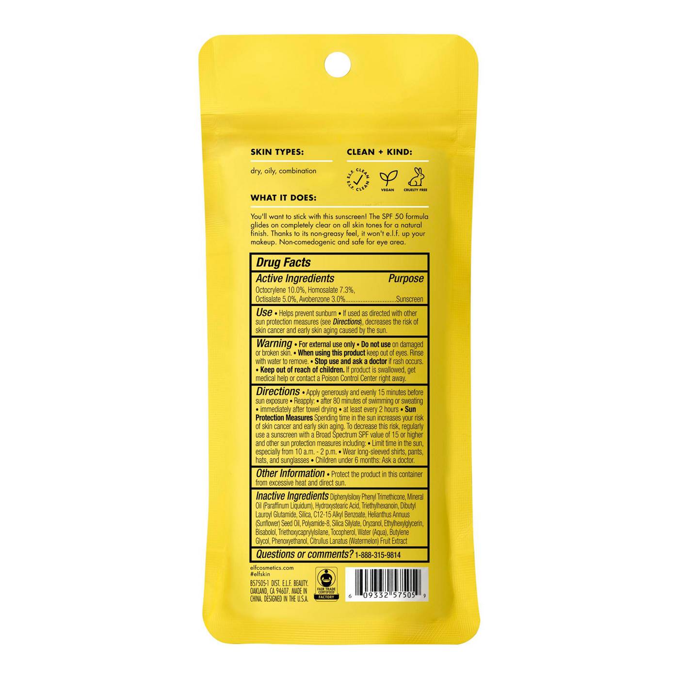 e.l.f. Suntouchable Invisi-Stick SPF 50; image 5 of 11