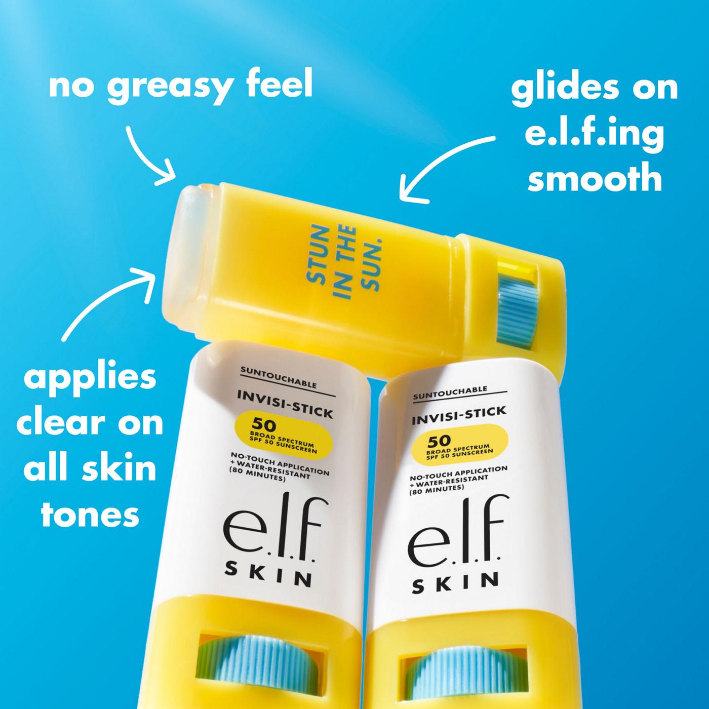 e.l.f. Suntouchable Invisi-Stick SPF 50; image 7 of 11