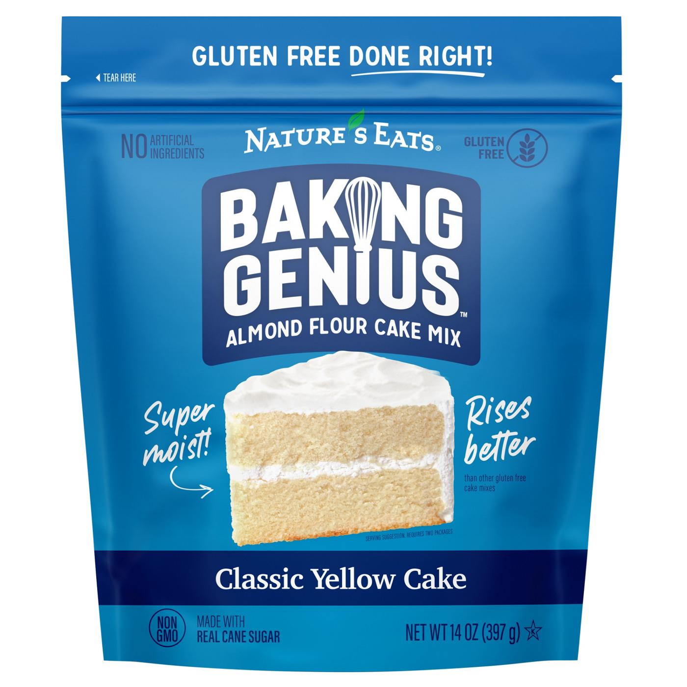 Nature's Eats Baking Genius Almond Flour Yellow Cake Mix; image 1 of 2