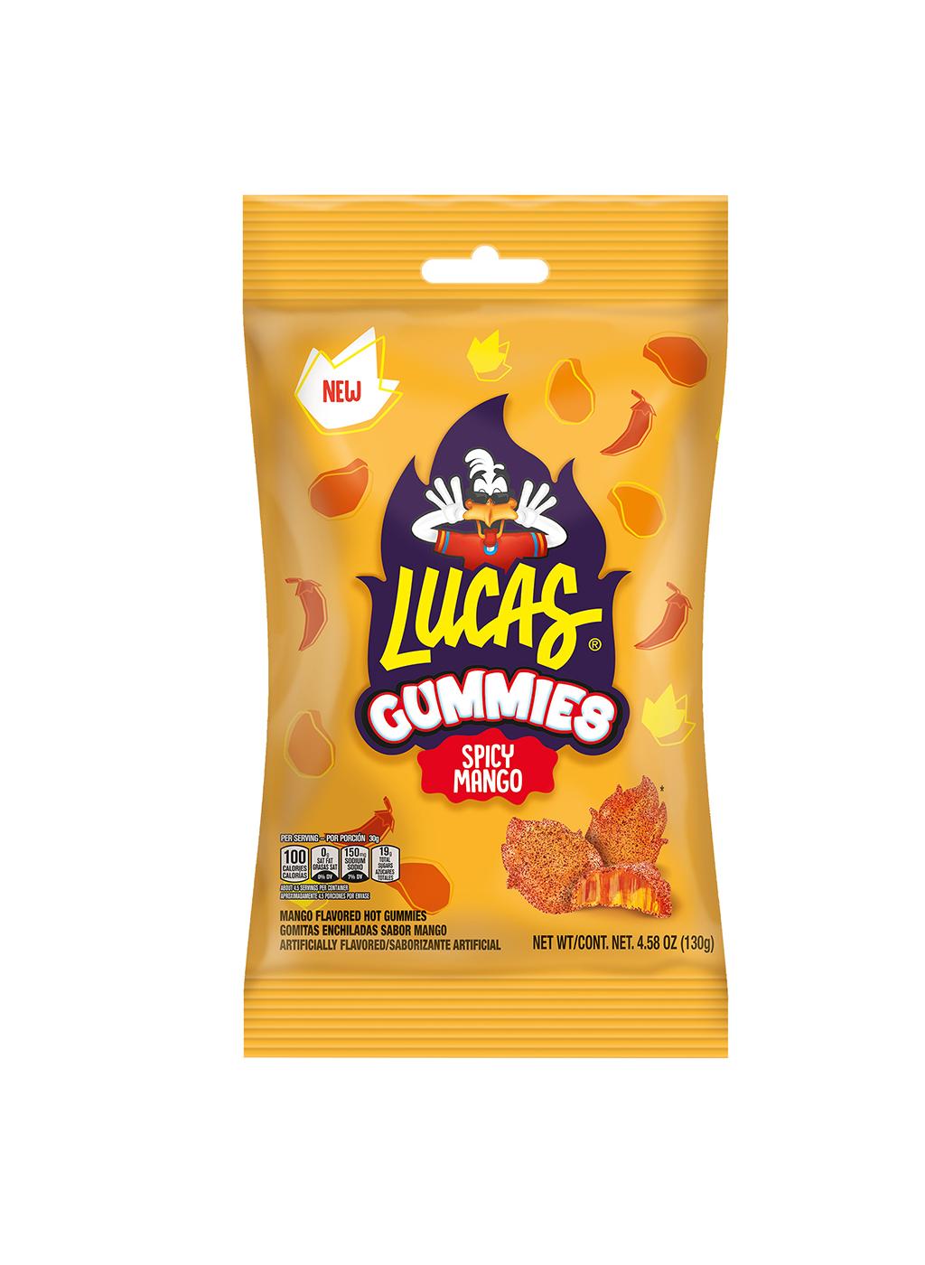 Lucas Gummies Spicy Mango Candy; image 1 of 2