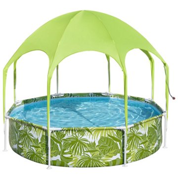 H2OGO! Splash-In-Shade Kids Play Pool, 96" x 20"