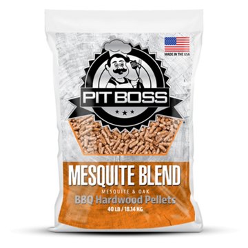 Pit Boss Mesquite Blend BBQ Hardwood Pellets, 40 lb