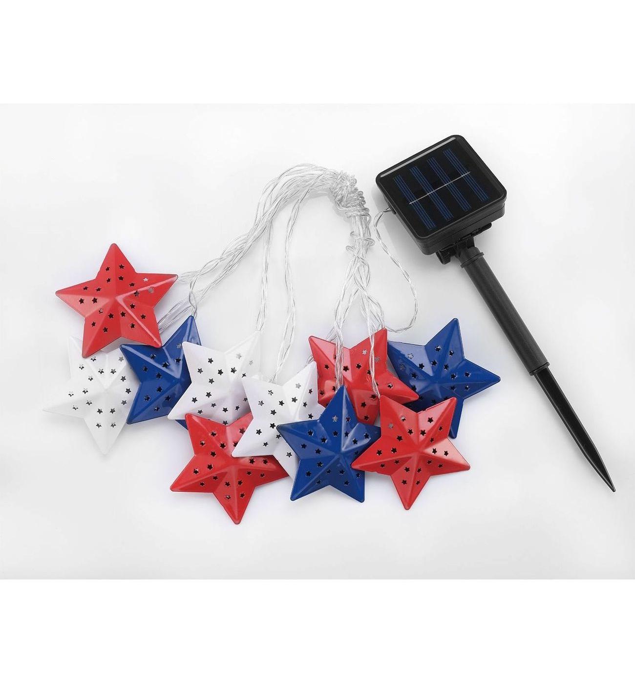 Destination Holiday Metal Stars String Lights; image 3 of 3