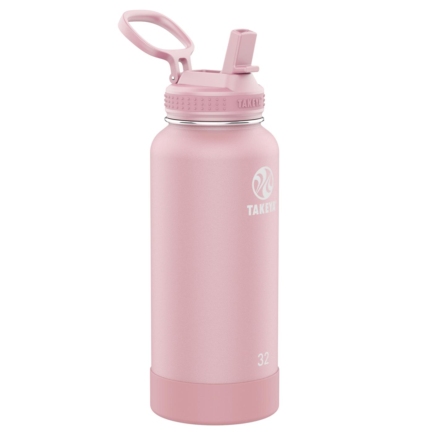 Takeya Actives Straw Lid Water Bottle - Blush; image 1 of 6