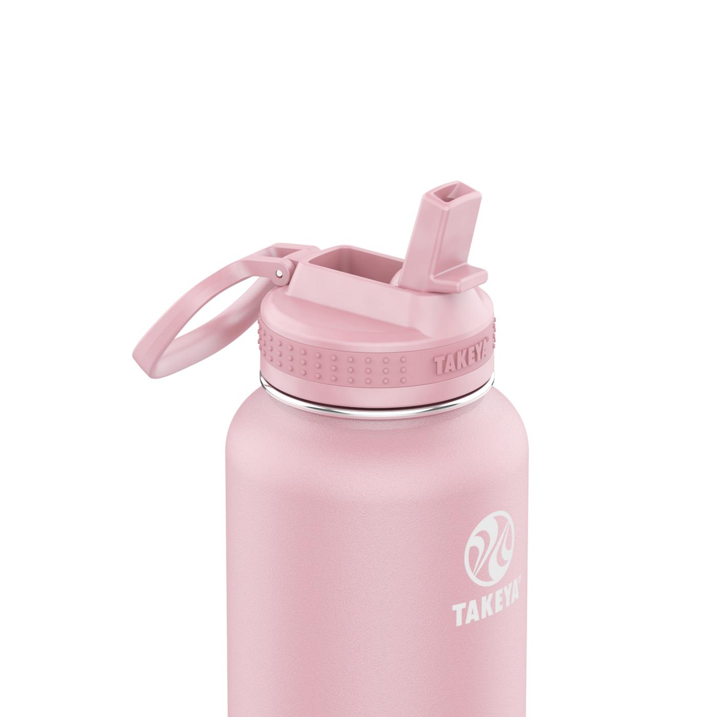 Takeya Actives Straw Lid Water Bottle - Blush; image 3 of 6