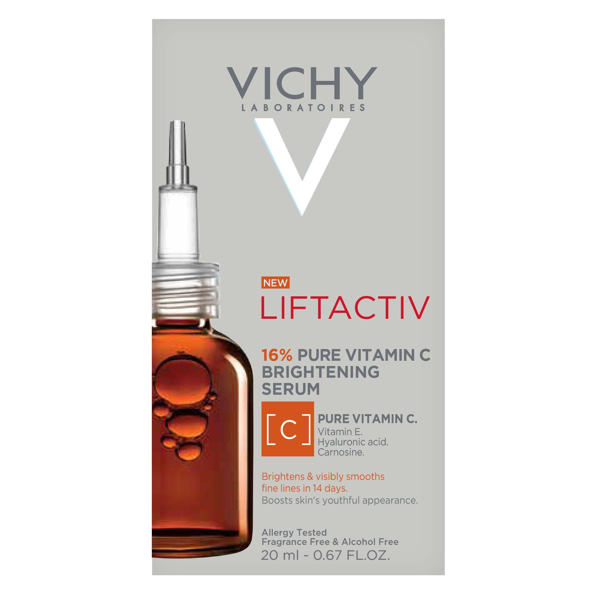 Vichy Laboratoires Liftactiv Pure Vitamin C Brightening Serum - Shop ...