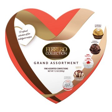 Ferrero Collection Grand Assortment Valentine's Candy Heart Gift Box