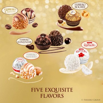 Ferrero Collection Grand Assortment Valentine's Candy Heart Gift Box