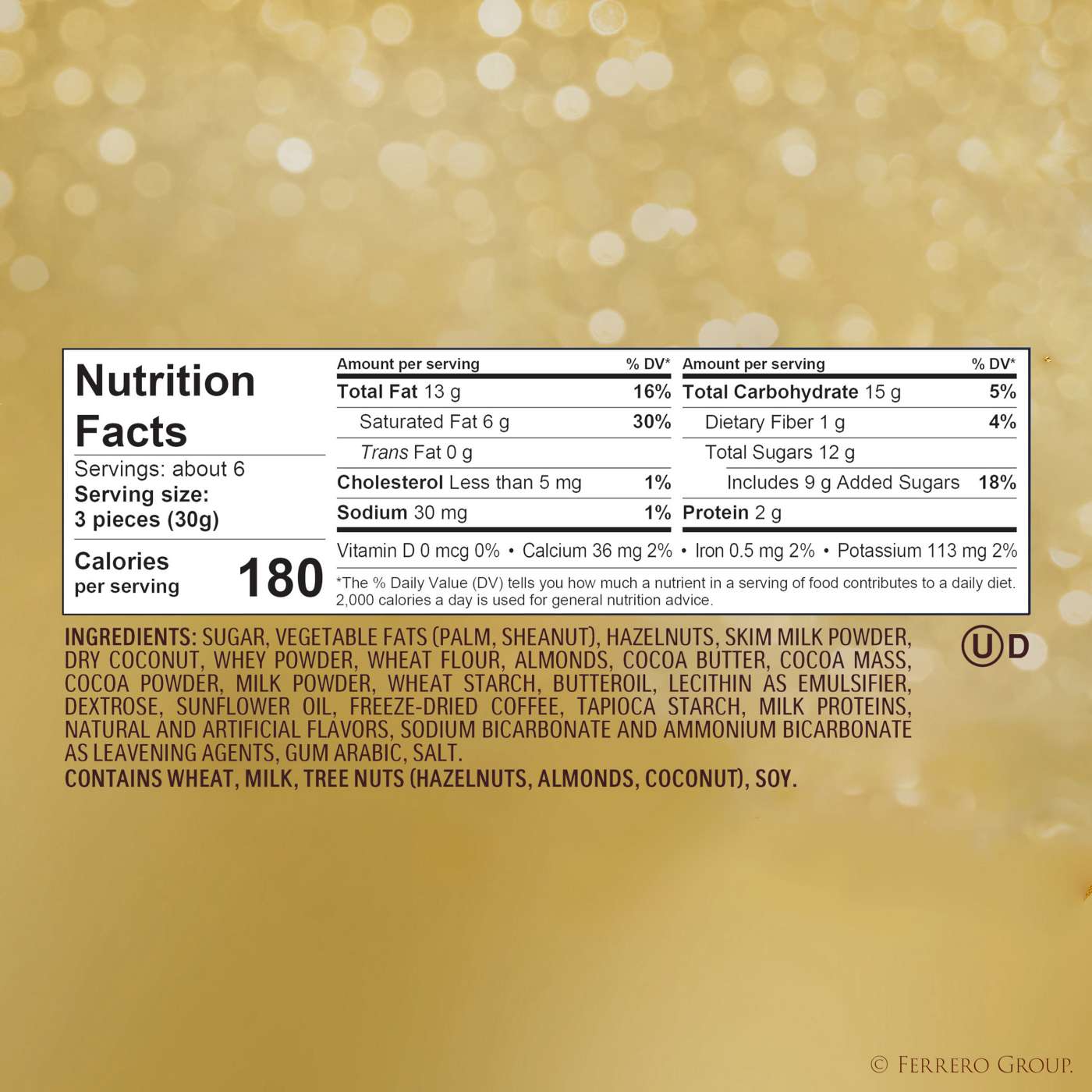 Ferrero Collection Grand Assortment Valentine's Candy Heart Gift Box; image 8 of 9