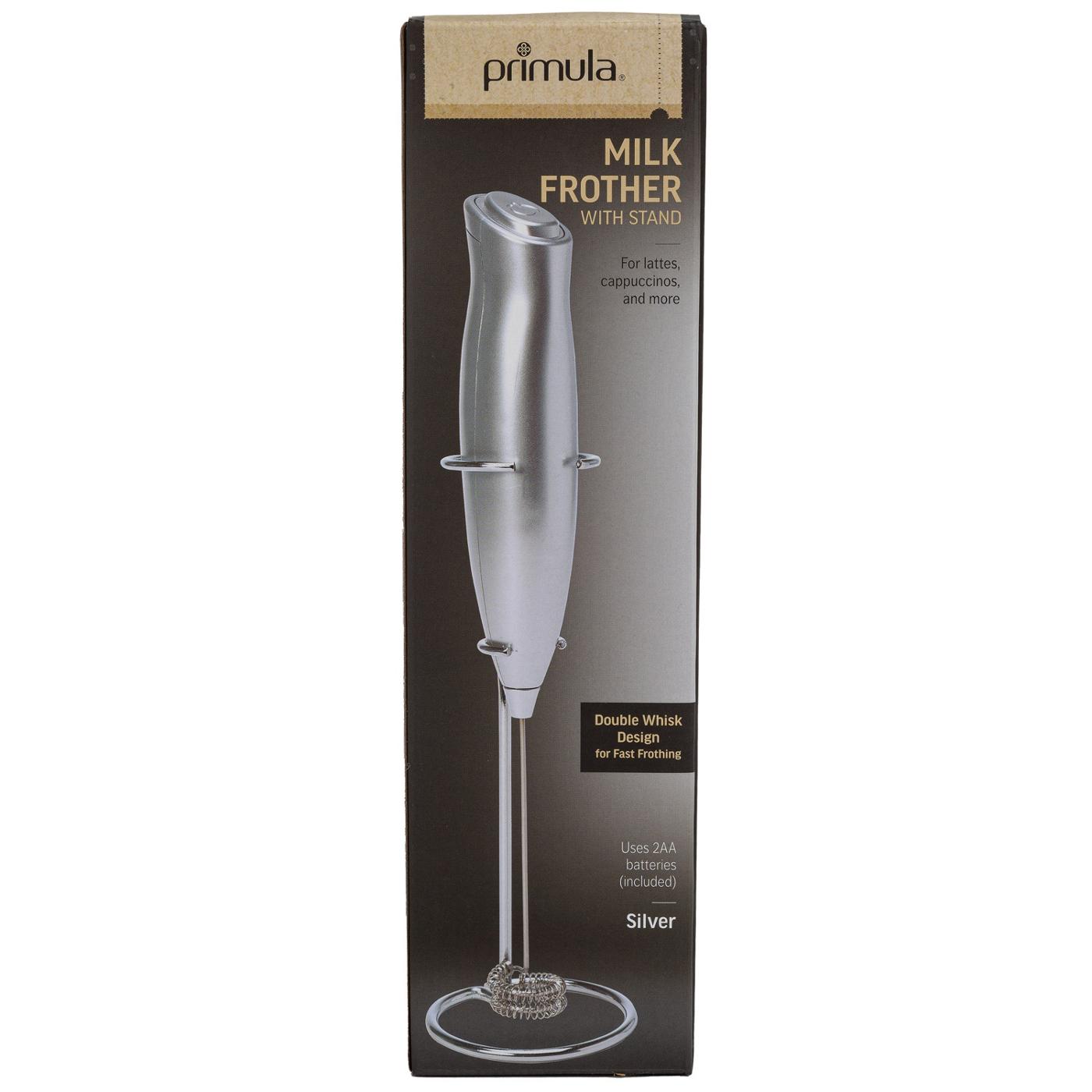 Primula Milk Frother & Stand - Silver - Shop Utensils & gadgets at