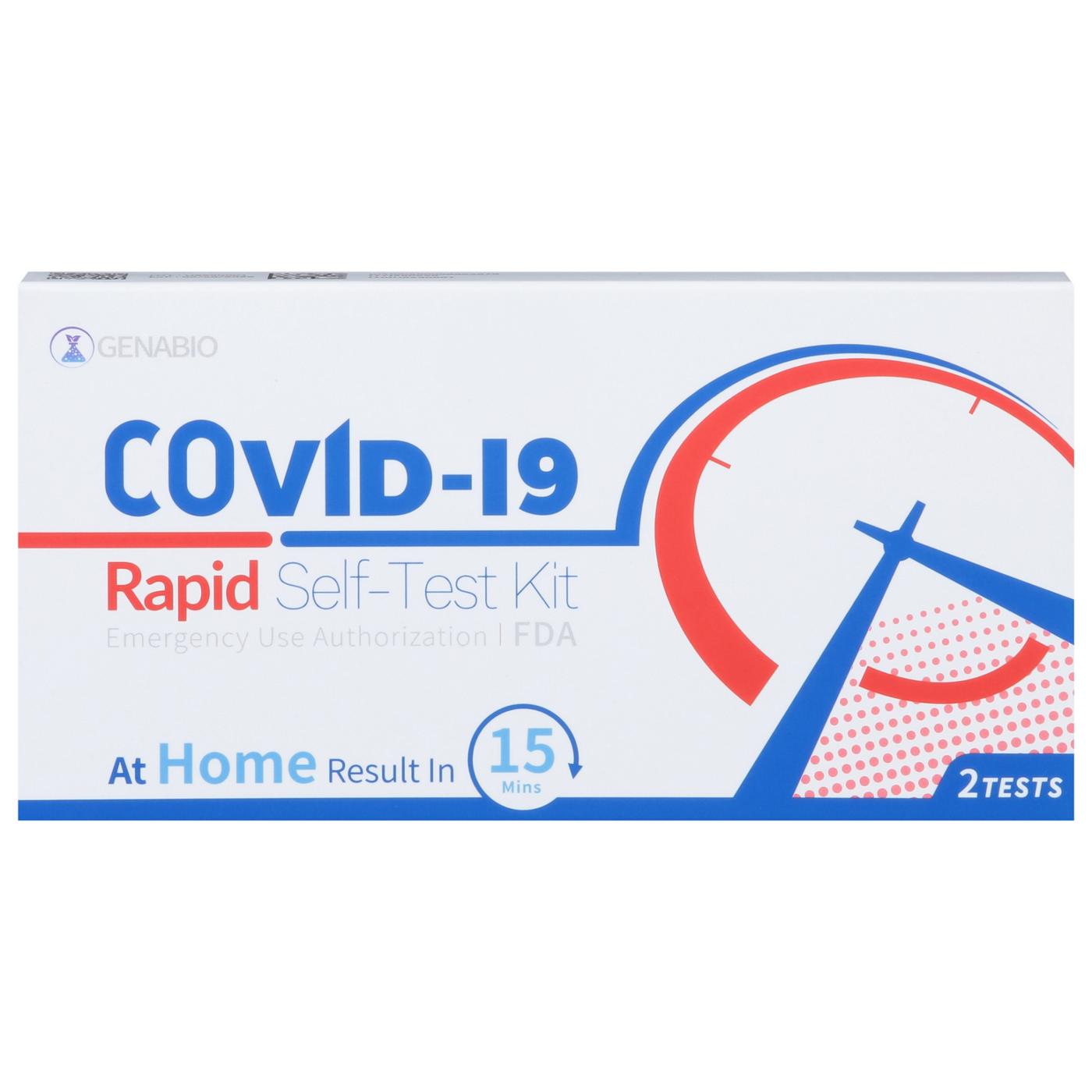 Genabio Covid-19 Rapid Self-Test; image 1 of 3