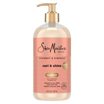 SheaMoisture Curl & Shine Shampoo - Coconut & Hibiscus