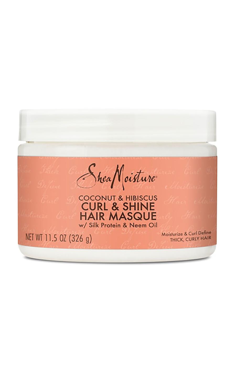 Shea Moisture Curl & Shine Hair Masque - Coconut & Hibiscus; image 1 of 2