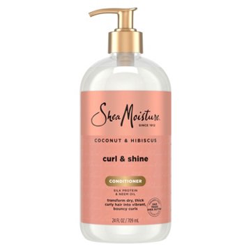 SheaMoisture Curl & Shine Conditioner - Coconut & Hibiscus