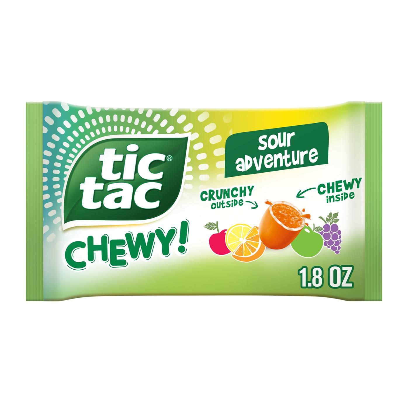 Tic Tac Chewy! Sour Adventure Candy; image 1 of 6