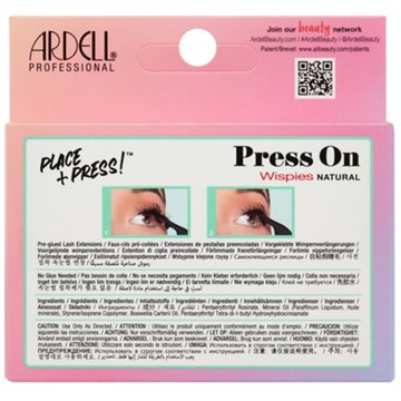 Ardell Press On Underlash Extensions - Wispies Natural