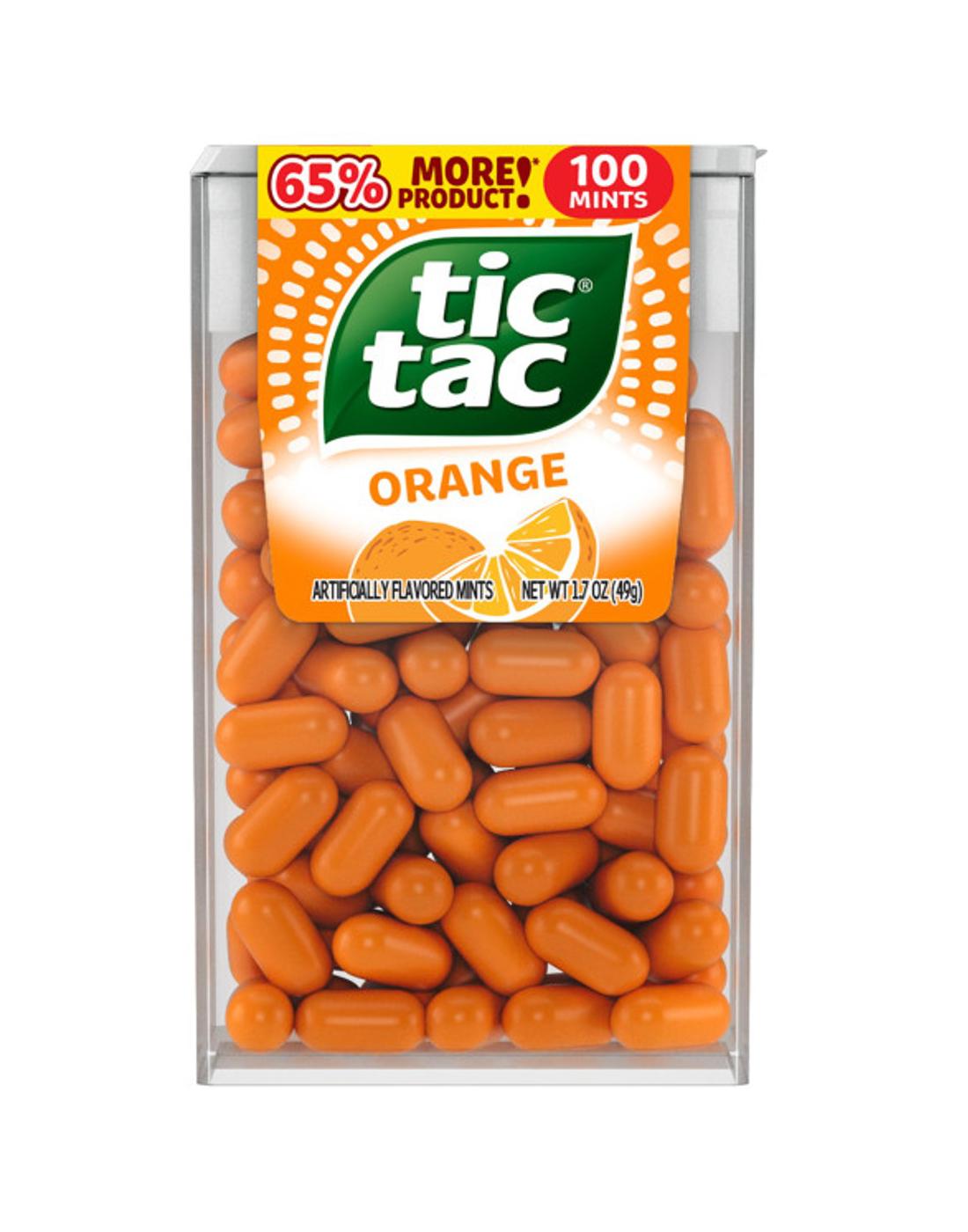 Tic Tac Orange Mints; image 1 of 2