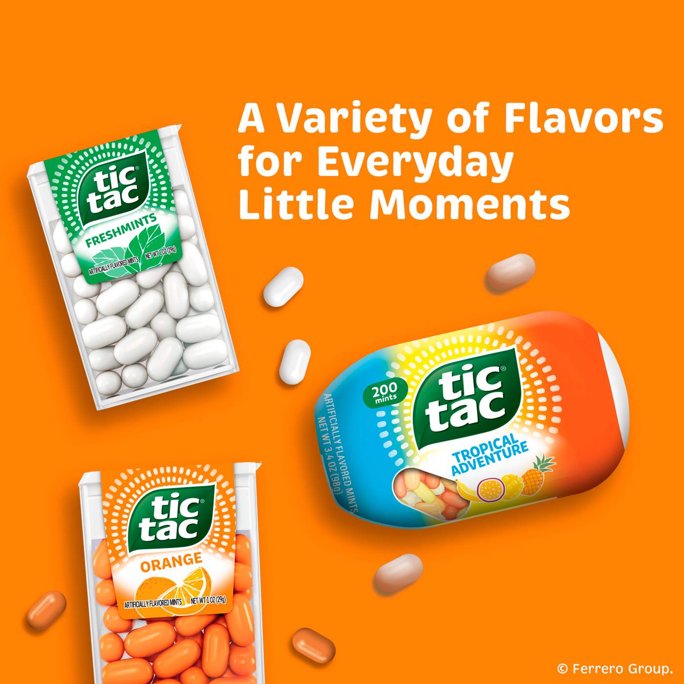 Tic Tac Orange Mints; image 2 of 3