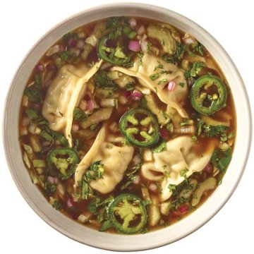 Meal Simple by H-E-B Pork Dumpling Mix-In Soup, 9 oz
