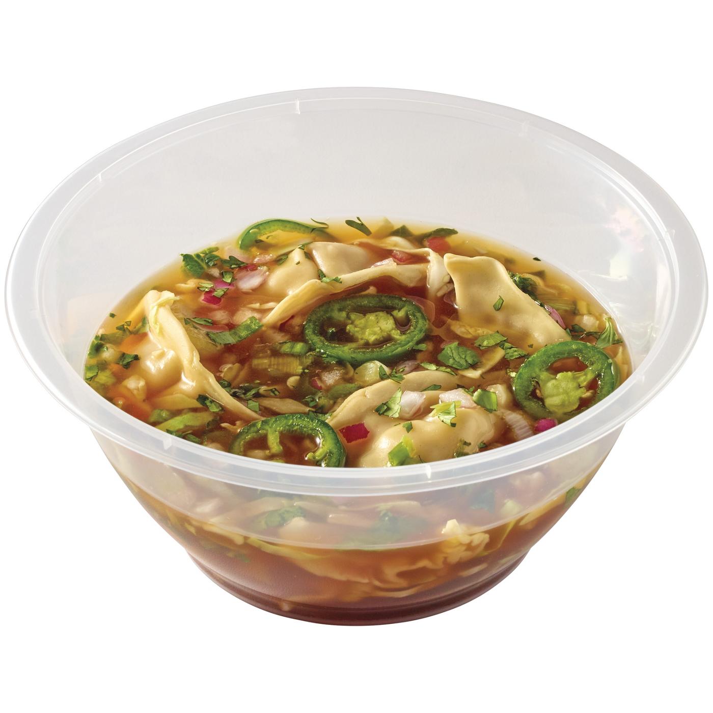 Meal Simple by H-E-B Pork Dumpling Soup; image 4 of 4