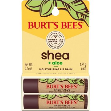 Burt's Bees Moisturizing Lip Balm Pack - Shea & Aloe