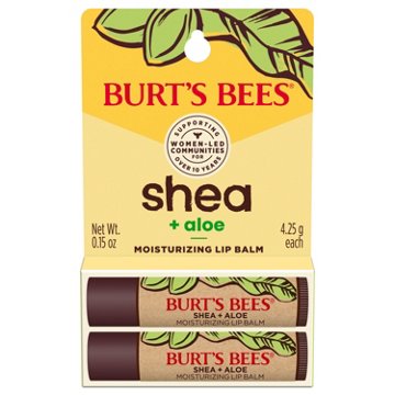Burt's Bees Moisturizing Lip Balm Pack - Shea & Aloe