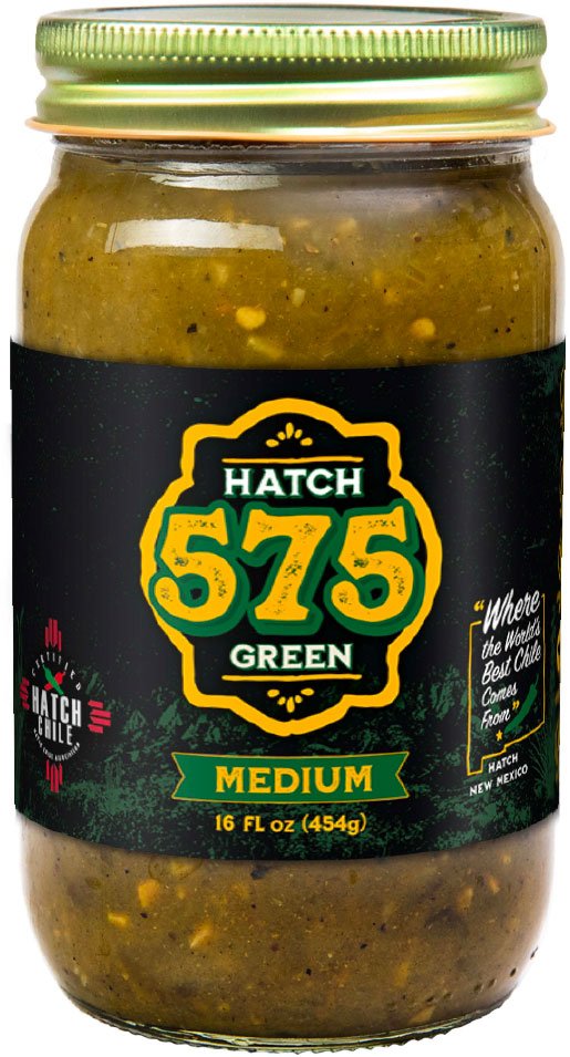 575 Medium Hatch Green Chile Sauce, 16 oz | Central Market - Really Into  Food