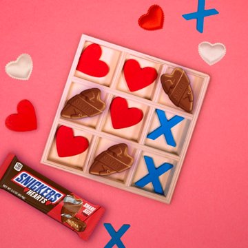 Snickers Chocolate Hearts Valentine's Candy Bars - Share Size