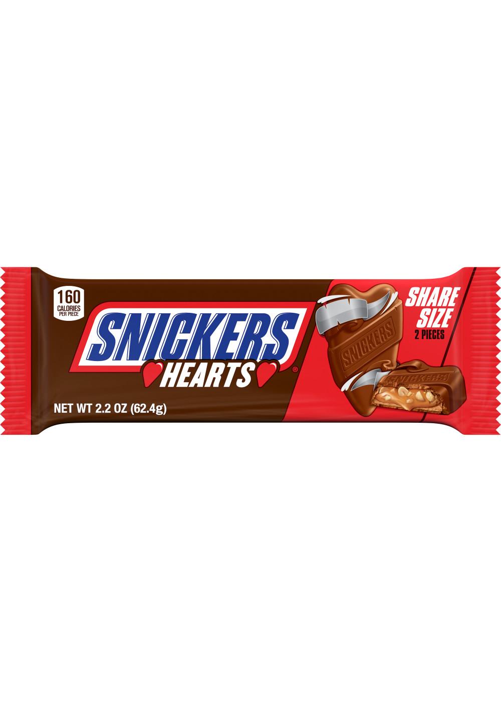 Snickers Hearts Valentine's Candy - Share Size; image 1 of 7