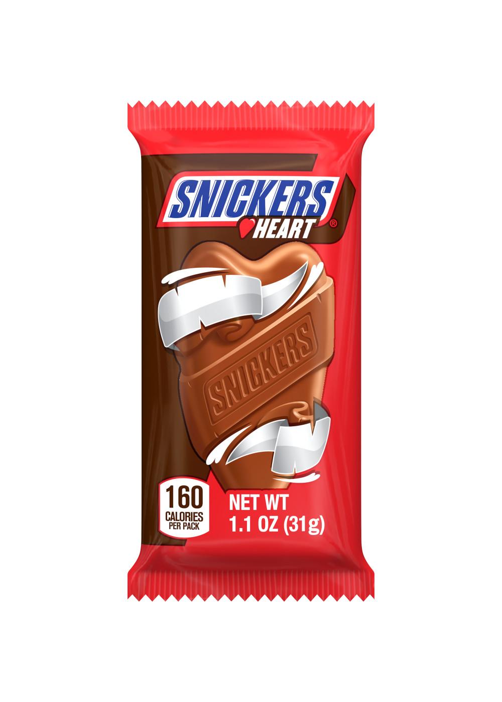 Snickers Heart Valentine's Candy; image 1 of 9
