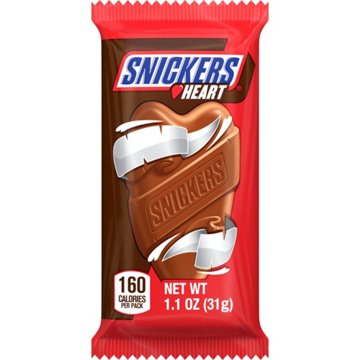 Snickers Heart Valentine's Candy