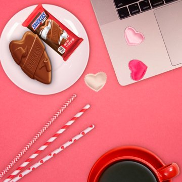 Snickers Heart Valentine's Candy